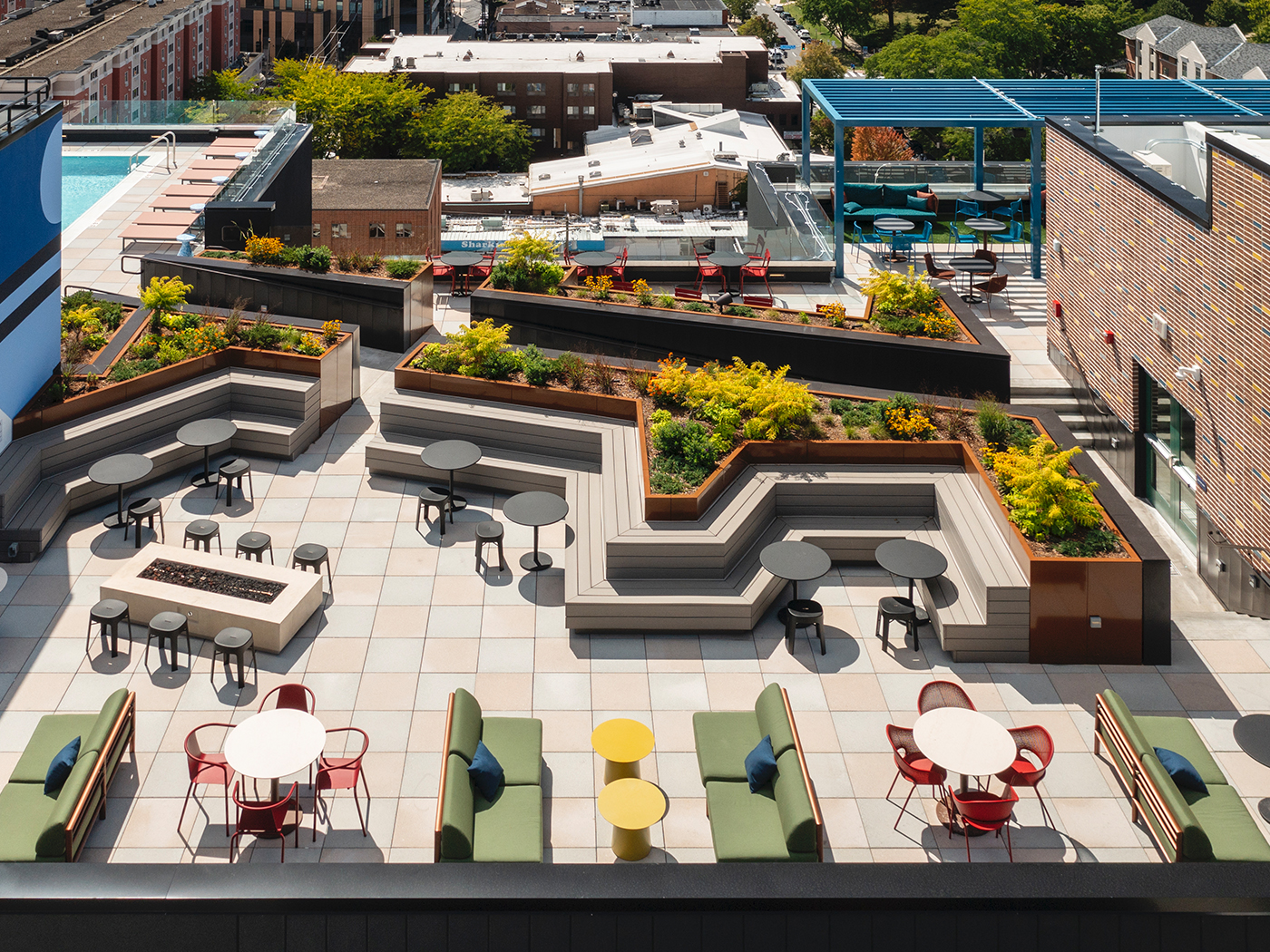 outdoor courtyard